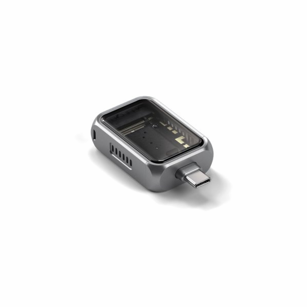 Satechi Mini NVMe SSD box - USB-C adaptér pro NVME SSD 22...