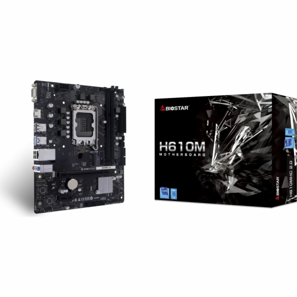 Biostar H610MHC 2.0 (H610, S1700, mATX, DDR4)