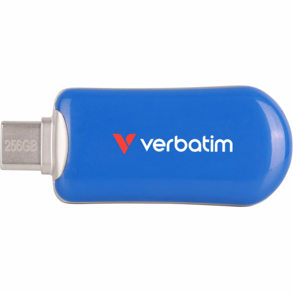 Verbatim Plectra Blue      256GB  USB-C Flash Drive      ...
