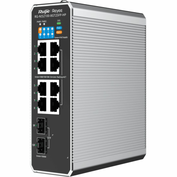 Ruijie Networks RG-NIS2100 Řízený L2 Gigabit Ethernet (10...
