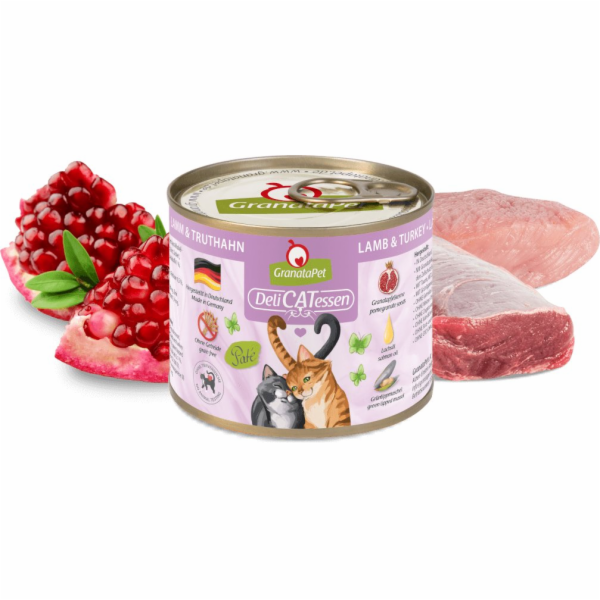 GRANATAPET DeliCATessen Lamb and turkey - mokré krmivo pr...