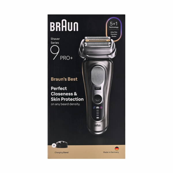 Braun Series 9 Pro+ 9615S Planžetový holicí strojek Černá...