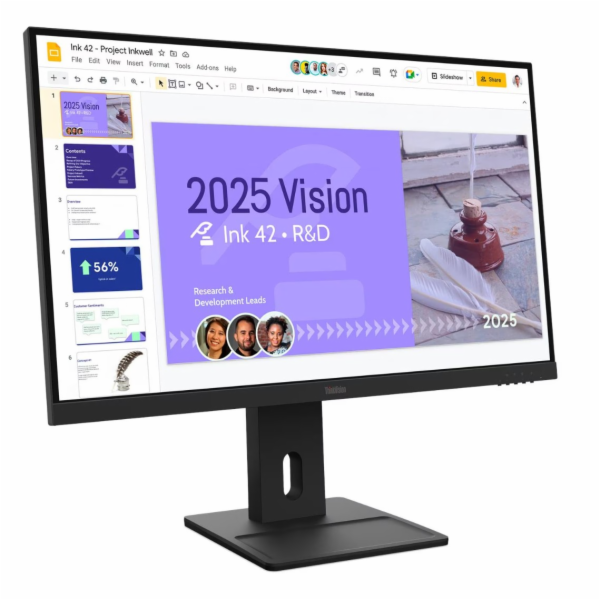 LENOVO LCD E27Q-40 - 27",IPS,16:9,2560x1440,100Hz,350cd/m...