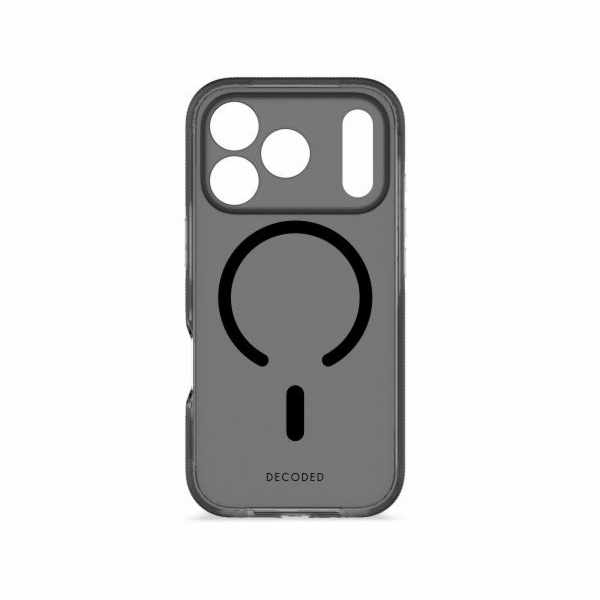 Decoded DropTec Transparent  Backcover iP 17 Pro Black