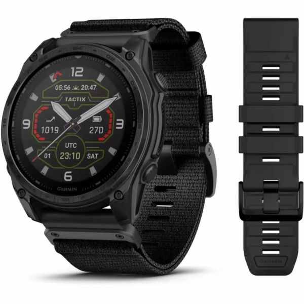 Garmin - Tactix 8 51mm Solar Sapphire DLC Titanium Black, EU