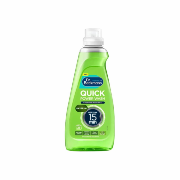 Tekutý prací prostředek Dr. Beckmann QUICK, 0,8 l