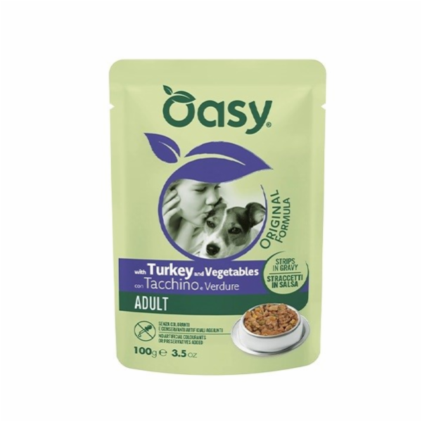 OASY Strips in Gravy Adult with Turkey and vegetables - v...