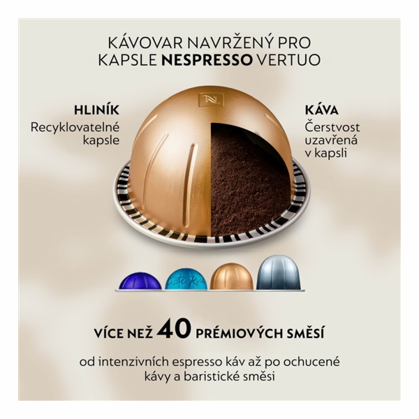 Nespresso XN 9408 Vertuo Up  black by Krups