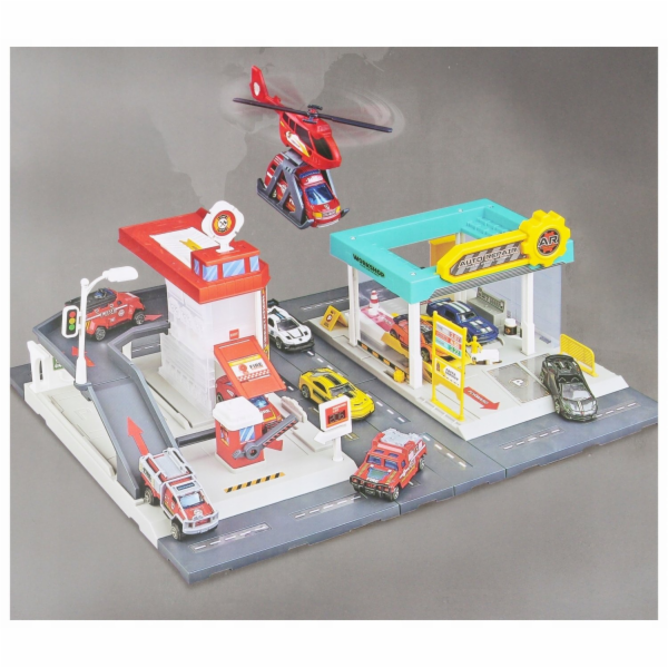 Mega Creative PARKING STRAŽ AKC MET 2W1 40X30X7 MC WB 12/24
