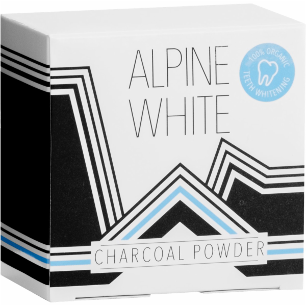 Black for White ALPINE WHITE_Zubní pasta s aktivním uhlím...