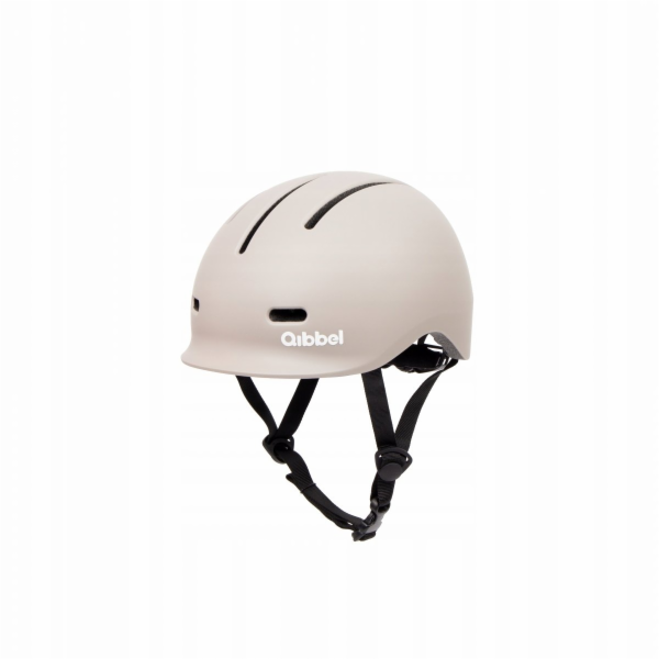 Dětská cyklistická helma Elibas QIBBEL, Pebble Gray, veli...