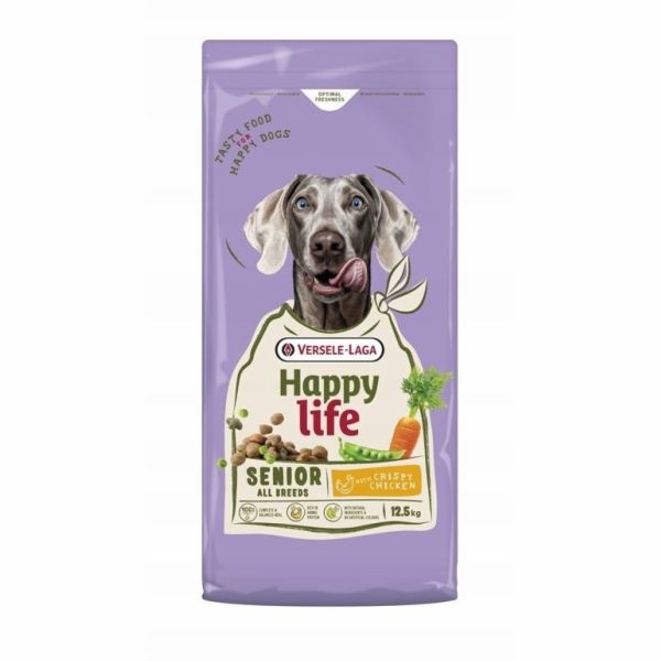 VERSELE-LAGA Happy life Senior Chicken - suché krmivo pro...