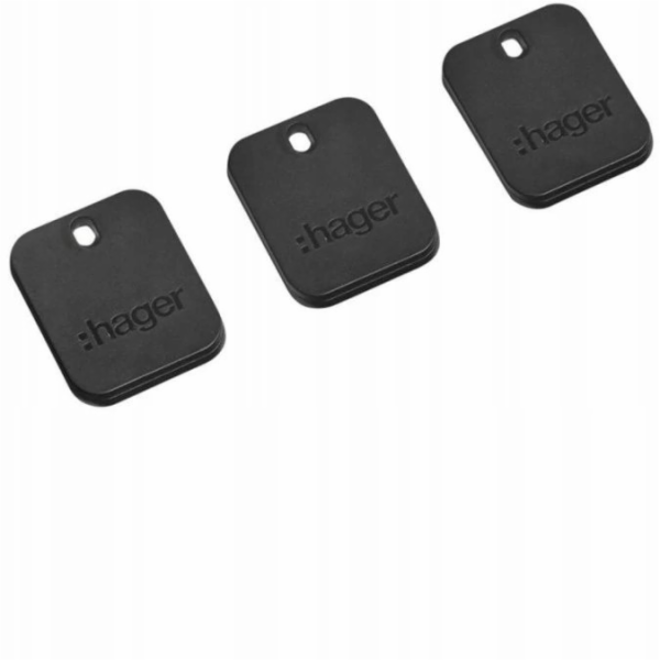 Hager 3 Witty EVCS XVA400 RFID klíčenky