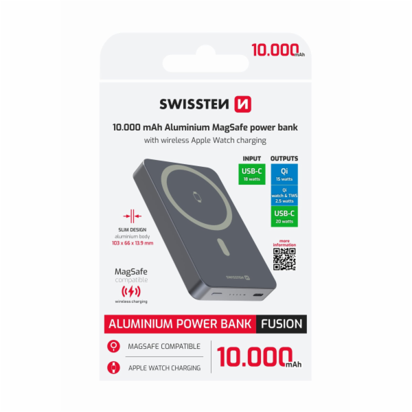 Swissten Powerbanka Swissten FUSION Univerzální externí b...