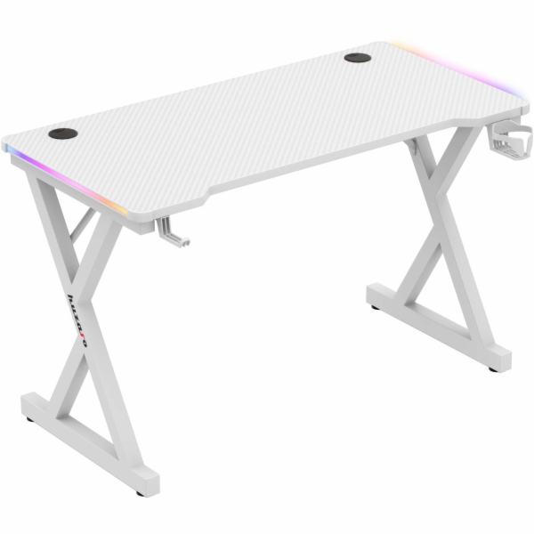 Herní stůl Huzaro Hero 2.3 RGB bílé