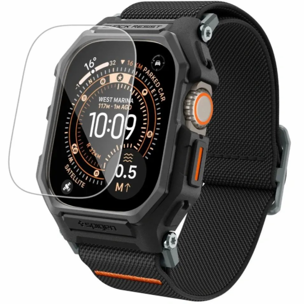 Spigen SPIGEN LITE FIT PRO & TVRZENÉ SKLO APPLE WATCH ULT...
