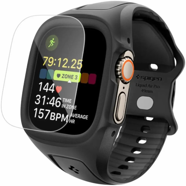 Spigen Pouzdro Liquid Air Pro a tvrzené sklo pro Apple Wa...