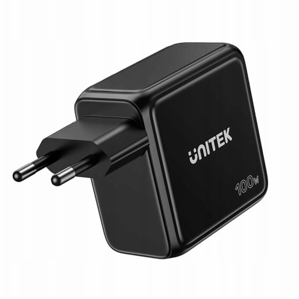 UNITEK NABÍJEČKA GAN S DISPLEJEM 100 W, 3×USB-C