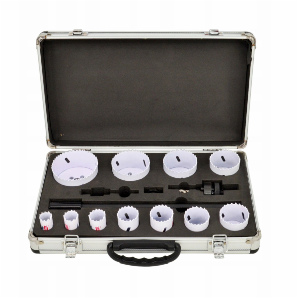 AWTools Sada bimetalových děrových pil AWTOOLS 19-76 mm, ...