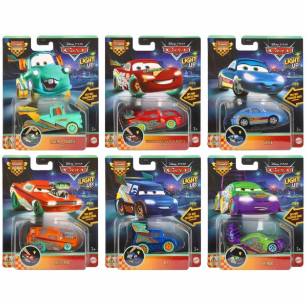 BamBam CR Cars Mix osvětlených vozidel (JMT42)