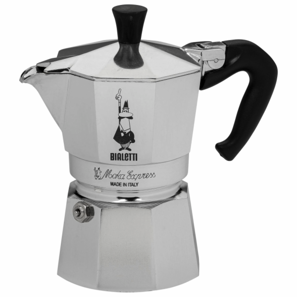 Bialetti Moka Express 3  na 3 šálky kávy Kávovar