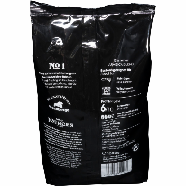 Káva Joerges Gorilla Crema No.1 1kg zrno