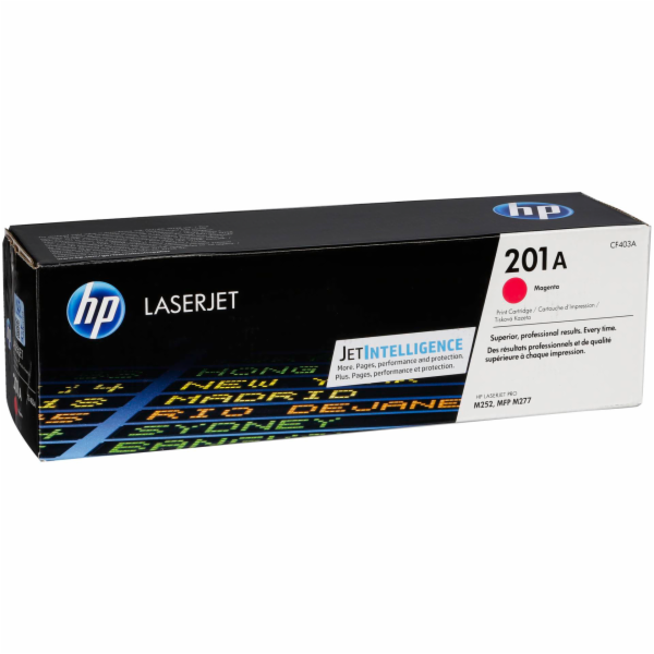 HP CF403A Purpurová tonerová kazeta HP201A LaserJet