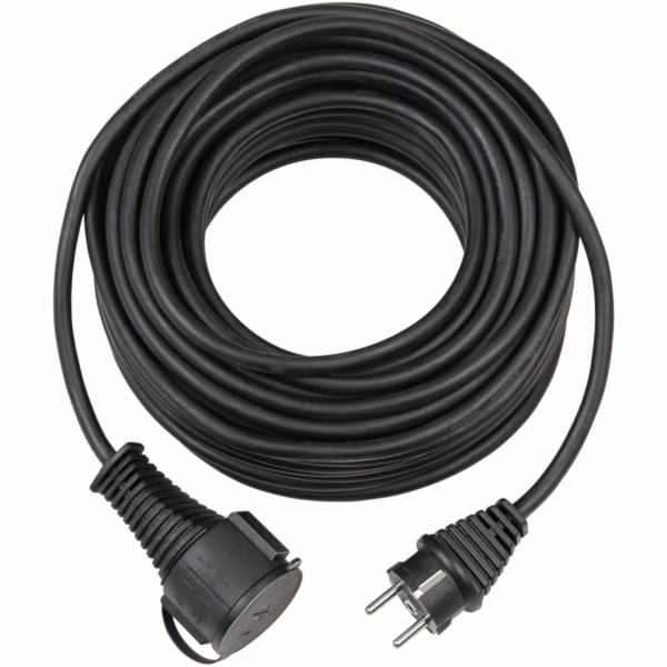 Brennenstuhl extension cable  25m H05 RR-F3G1,5 black