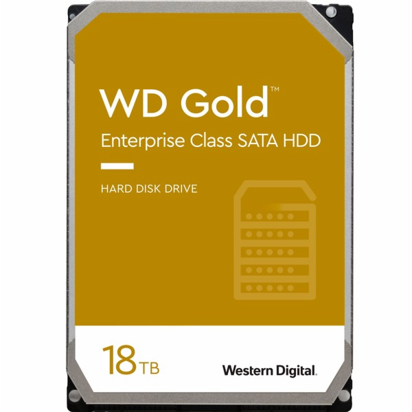 18TB pevný disk WD Gold Enterprise Class