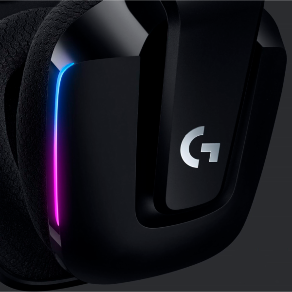 Logitech herní sluchátka G733, LIGHTSPEED Wireless RGB Ga...