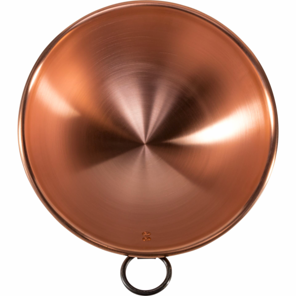 Miska de Buyer, 6580.26N, měděná, robustní, na bílky, 26 cm