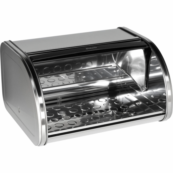 Brabantia chlebník otvírací zepředu kulatý ocel.matný medium