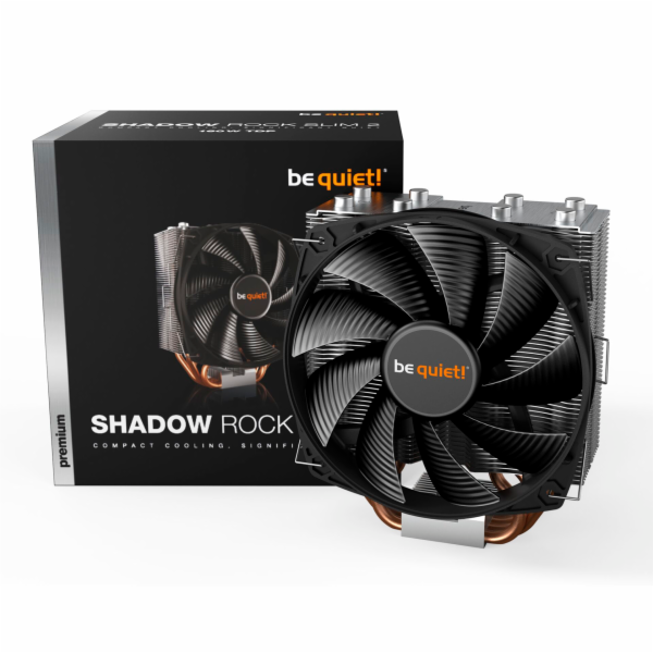 buď zticha! Shadow Rock Slim 2, chladič CPU