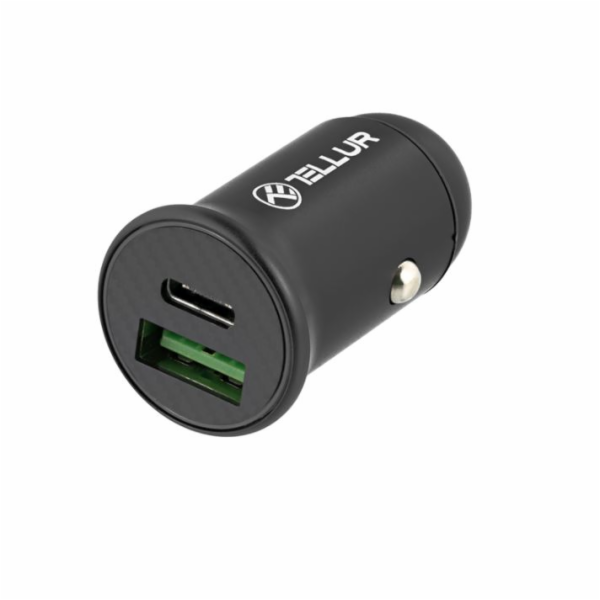 Tellur nabíječka do auta PD60W QC30W FCC7 černá