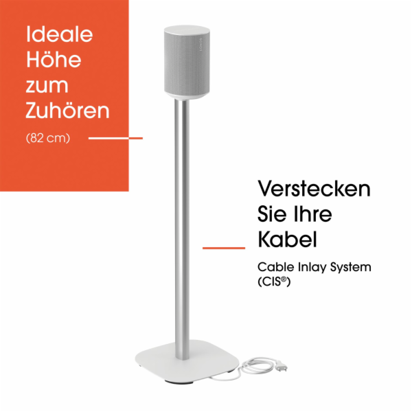 Vogels Speaker Stand for Sonos Era 100 W white SFS 4113