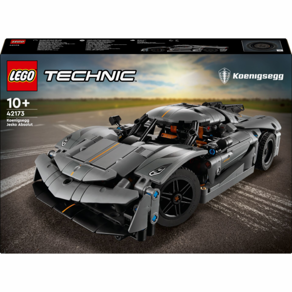 LEGO Technic 42173 Koenigsegg  Jesko Aboslut Grey Hypercar