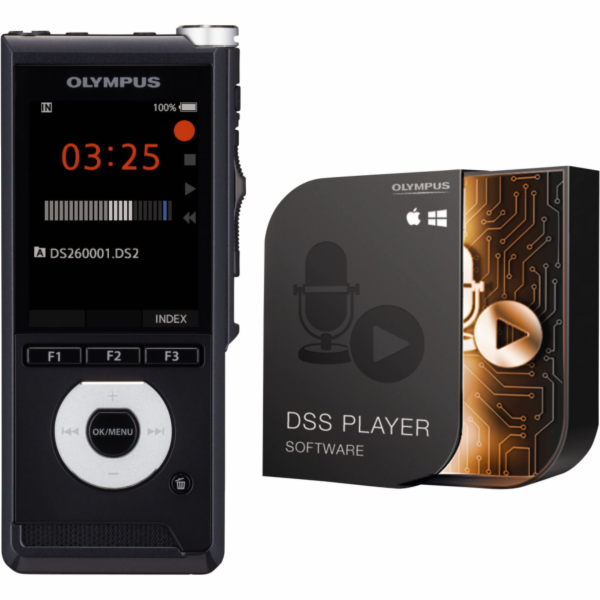 Digitální záznamník OM SYSTEM DS-2700 dictation  kit