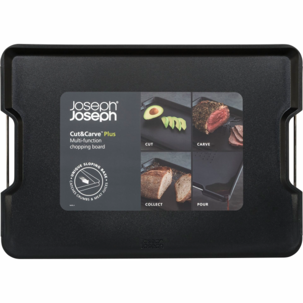 Joseph Joseph Cut&amp;Carve Plus  Multi-func.Black Choppi...