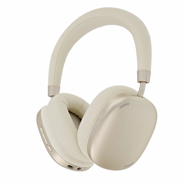 Tellur Shade Bluetooth sluchátka přes uši ANC béžová