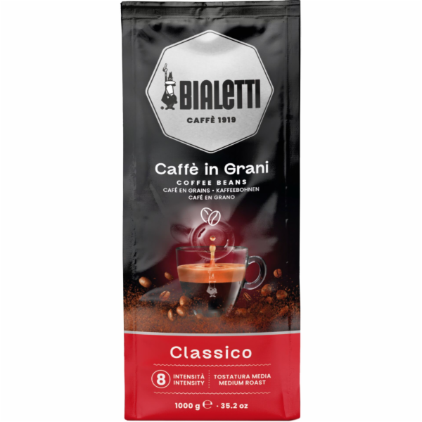 Bialetti Esperto Grani Classico Espresso zrnková káva 1 kg