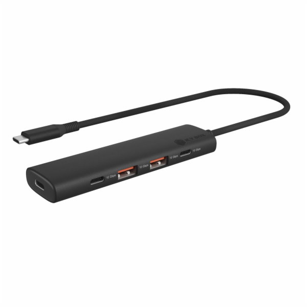 RAIDSONIC ICY BOX 4-Port USB Hub, USB-C/A