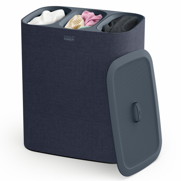 Joseph Joseph Tota Trio 90L  Black Laundry Separation Basket