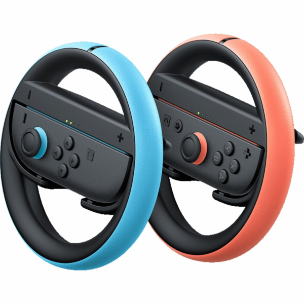 Nintendo Joy-Con 2-Lenkrad (Zweierset) (schwarz/mehrfarbig)