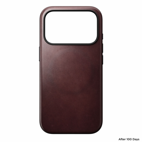 Nomad Modern Leather Case  iPhone 17 Pro Burgundy Horween