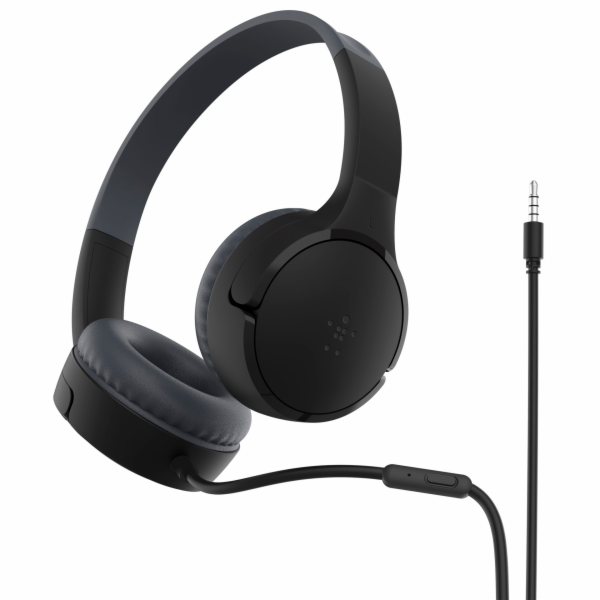 Belkin SoundForm wired On-Ear  Headphone f.Kids,blk. AUD0...