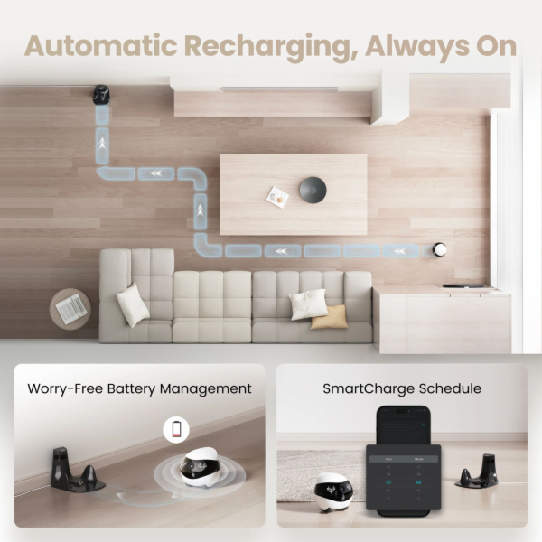 Enabot EBO Air 2 FamilyBot  2K Camera blue
