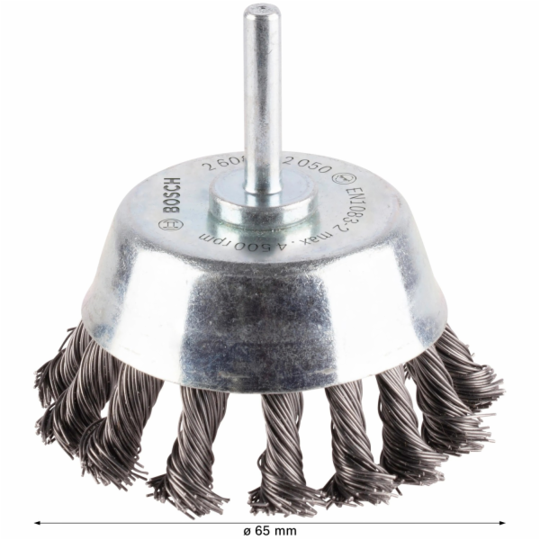 Hrncový kartáč Bosch Pro Metal Heavy, rovný, 65 mm x 0,5 mm