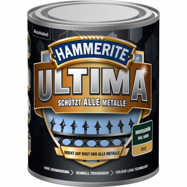 Ochranná barva na kov Hammerite Ultima Matt 750 ml mechov...
