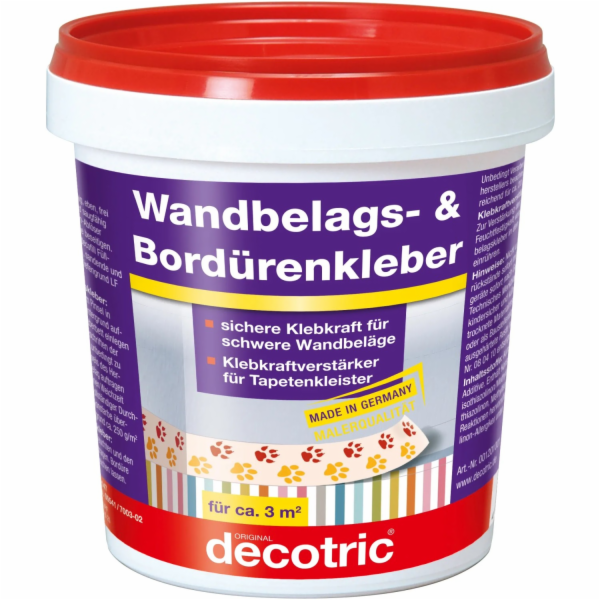 Lepidlo na stěny Decotric 750 g