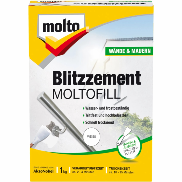 Molto Blitzzement Moltofill Práškový tmel do exteriéru a ...